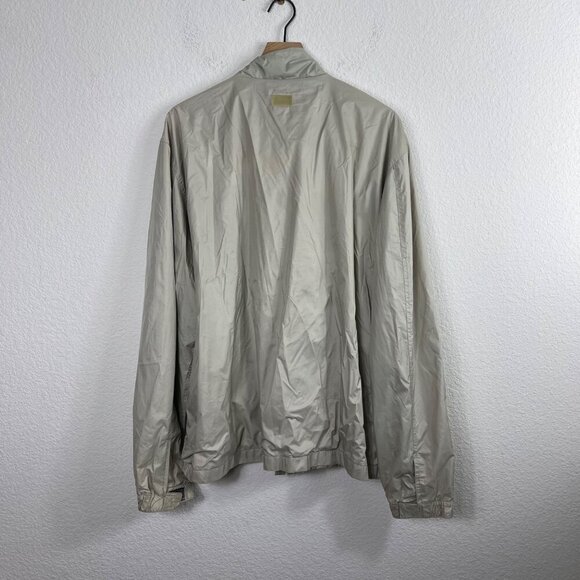 Sperry Men’s XL Tan Lightweight Windbreaker Jacket – Zip-Up, Adjustable Cuffs - Picture 3 of 5